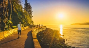stanley park jogging path