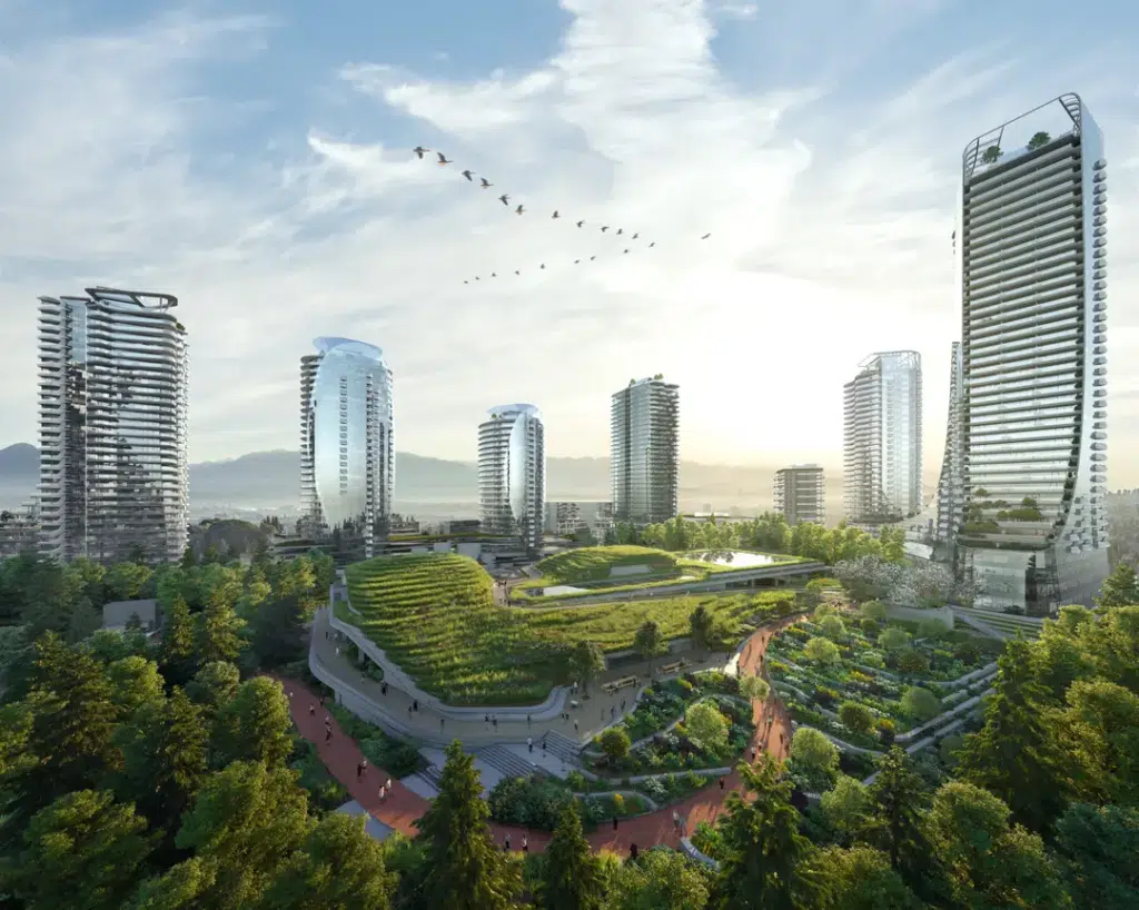 Oakridge Park Area Rendering